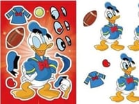 ملصقات لغز تركيب للأطفال