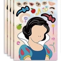 ملصقات لغز تركيب للأطفال