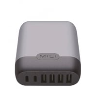 منصة شحن 6 مخارج للشحن بقوة 30 واط من ميلي