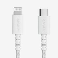 كيبل من انكر من تايب سي الى ايفون متر- ابيض