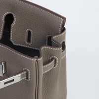 حقيبة بيركن 30 سم. (معدن فضي