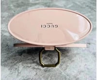 مرايا قوتشي بيضاوي مع ستاند