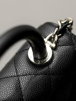 شنطة شانيل كوكو اسود مقاس 14