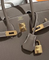 حقيبة بيركين 25 سم. . Gold Hardware