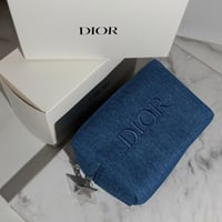 شنطة مكياج ديور جينز Dior jeans makeup bag