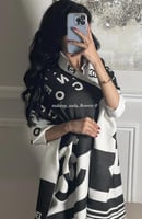 شال شتوي نسائي دبل فيس يلبس جهتين