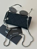 نظارة شانيل مع سلسال ماستر كواليتي