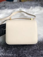 شنطة هيرمس كونستانس جلد إبسوم مع قفل ذهبي