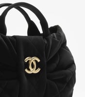 شنطه شانيل فيانتي اسود مقاس 19