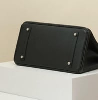 حقيبة بيركن 30 سم. معدن فضي