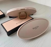 مرايا قوتشي بيضاوي مع ستاند