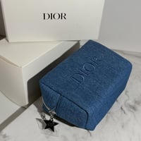 شنطة مكياج ديور جينز Dior jeans makeup bag