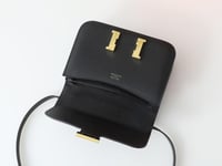 شنطة هيرمس كونستانس جلد إبسوم مع قفل ذهبي