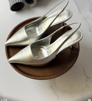 كعب براد فضي فاخر – موديل سلوينج بوينت