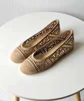 حذاء شانيل بَليرينا ليز تول كروشيه – Chanel Ballet