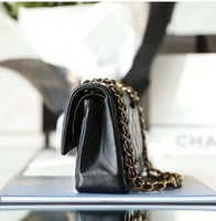 شانيل كلاسك مقاس23 اسود وذهبي