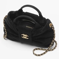 شنطه شانيل فيانتي اسود مقاس 19