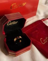 خاتم كارتييه رجالي او نسائي ( Cartie ) love شامل ا...