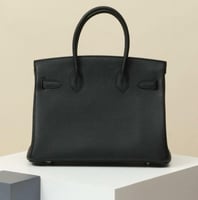 حقيبة بيركن 30 سم. معدن فضي