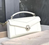 حقيبه بولغاري ابيض