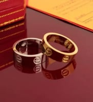 خاتم كارتييه رجالي او نسائي ( Cartie ) love شامل ا...
