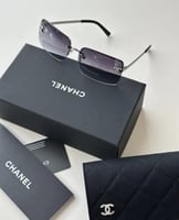 نظارة شانيل فخمه ماستر كواليتي لون اسود