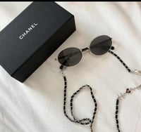 نظارة شانيل مع سلسال ماستر كواليتي