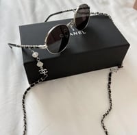 نظارة شانيل مع سلسال ماستر كواليتي