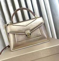 شنطة نسائية بولغاري هاي كواليتي هاي برايت سيلفر مي...