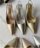 كعب براد فضي فاخر – موديل سلوينج بوينت