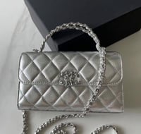 شنطة كافيار كلاسيك هارد فضي – مقاس20