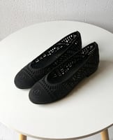 حذاء شانيل بَليرينا ليز تول كروشيه – Chanel Ballet