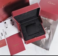 ساعة كارتير بالون نسائيه فضي مقاس 31mm