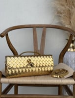 شنطة بوتيغا إنترتشياتو البنية — طراز فاخ