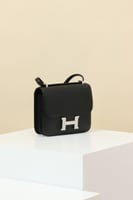 شنطة هيرمس كونستانس جلد إبسوم مع قفل ذهبي