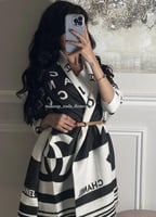 شال شتوي نسائي دبل فيس يلبس جهتين