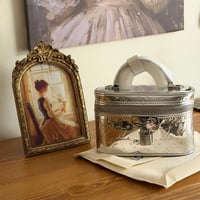 ميني فانيتي فضي Mini Vanity Silver