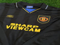 تيشيرت يونايتد الاسود 1994/1993