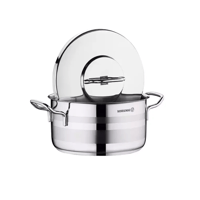 طقم قدور استيل كوركماز استرون 8 قطع 18/10 A2058