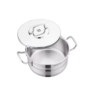 طقم قدور استيل كوركماز استرون 8 قطع 18/10 A2058