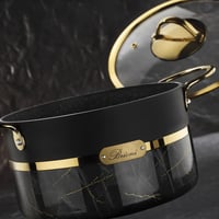 قدر جرانيت تركي اسود 20 سم BRON1161