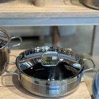 كوركماز طقم قدور استيل كوركوماز تركي 18/10 7قطعة A...