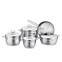 كوركماز استرا طقم قدور -حلل- الطبخ 9 قطع تركي 18/1...