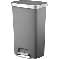 حاوية مهملات ايكو بلاستيك 45 لتر رمادي EK62661