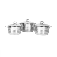 كوركماز استرا طقم قدور للطبخ 6 قطع -A1802