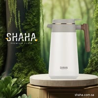 شاها ترمس ستانلس ستيل ذكي، سعة 1.7 لتر متعدد الالو...