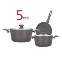 طقم قدور الجرانيت مستر كوك 5 قطع 340-ZK-MC/4105