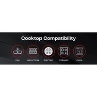 طاوة كوكسل غويط غطاء زجاج 30 سم 119647