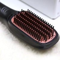 مصفف ومملس شعر 2 في 1 من جوي - أسود - FDD-02901