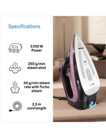 مكواة براون تكس ستايل خاصية تعزيز البخار 250 جم، م...